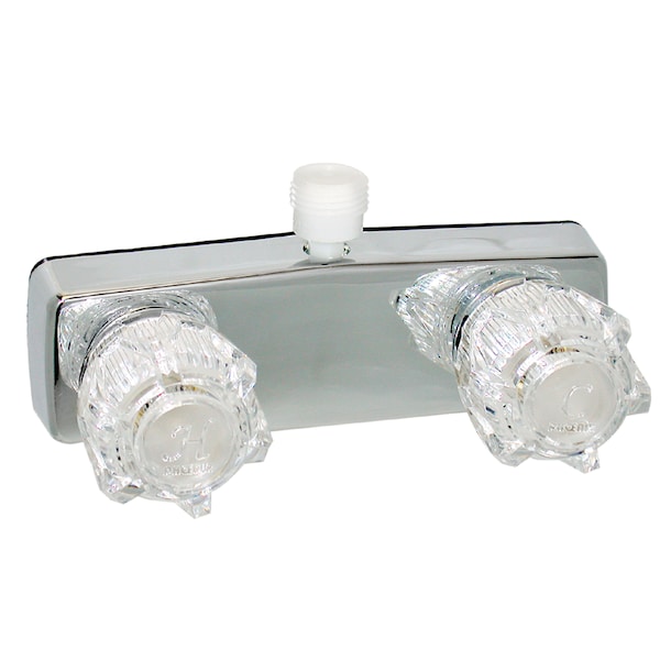 Valterra Phoenix Faucets by Valterra PF213350 Two-Handle 4" Shower Valve w Vacuum Breaker-Plastic, Chrome PF213350 - main